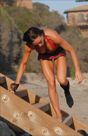 18 year old braces clad cutie Liza Rowe stripping naked if you please